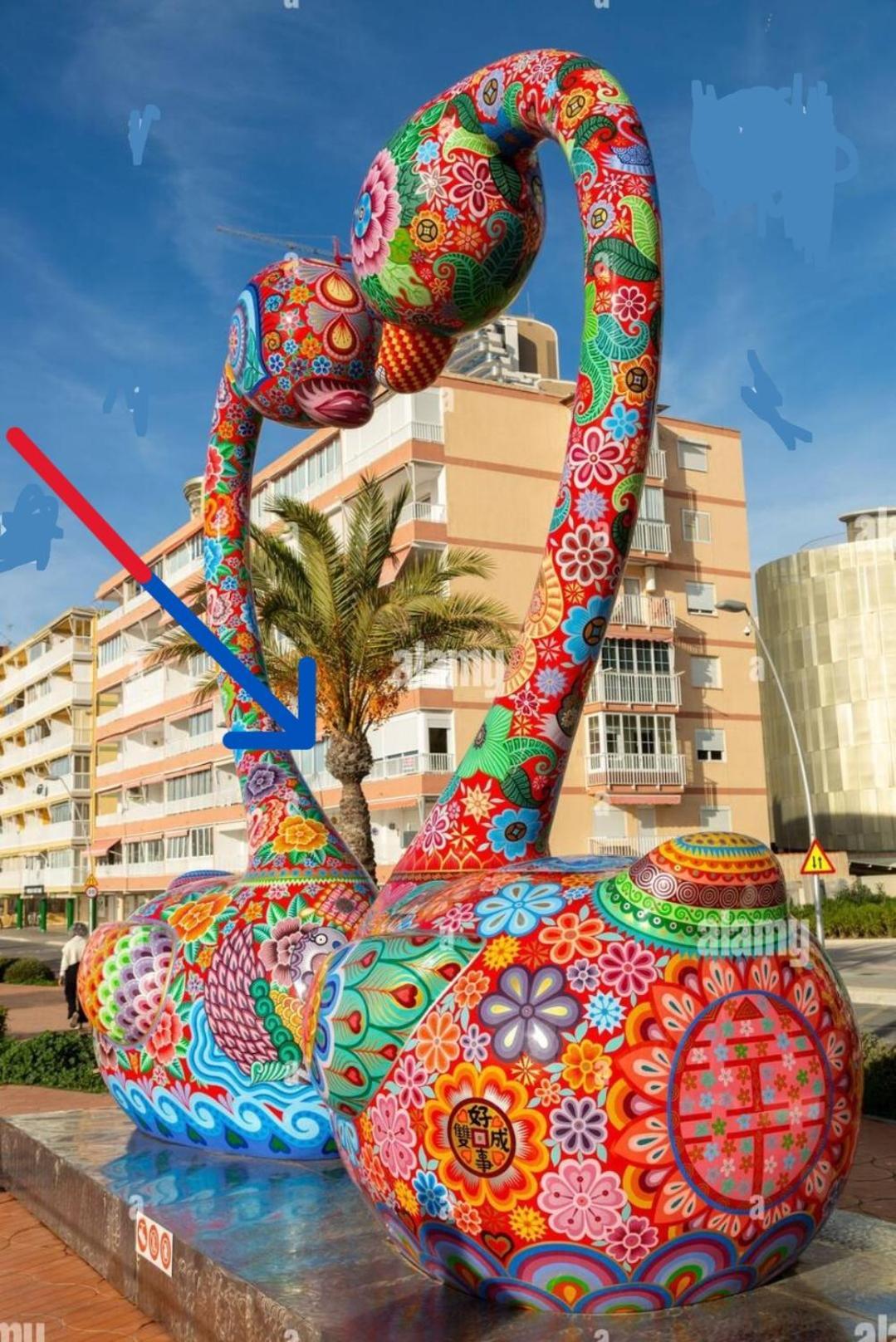 Luxury Primerisima Linea Playa Poniente Benidorm Con 6,5 Mts De Vistas Frontales Al Mar Exterior foto